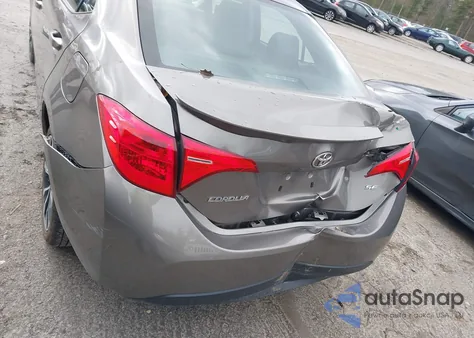 2018 Toyota Corolla Se from USA, damaged, VIN 2T1BURHE2JC100819